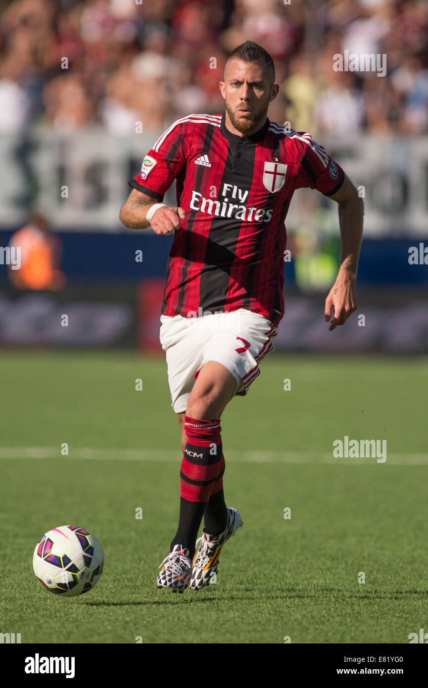 Cesena, Italy. 28th Sep, 2014. Jeremy Menez (Milan) Football/Soccer :  Italian \, image size:865x1390