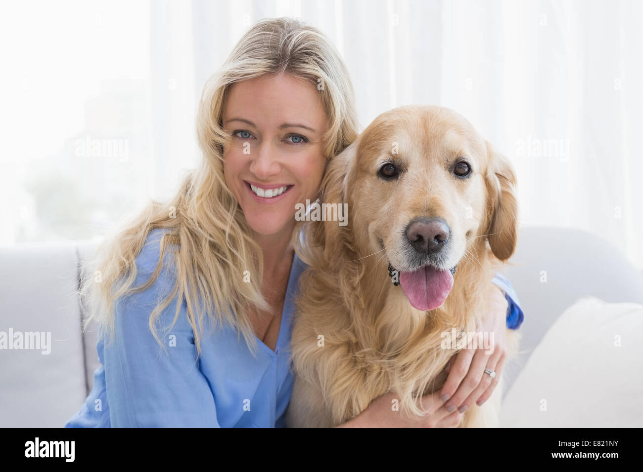 blonde golden retriever