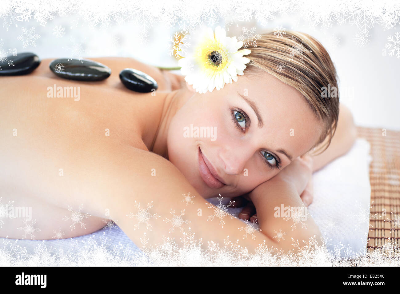 Woman glowing skin winter hi-res stock photography and images - Alamy