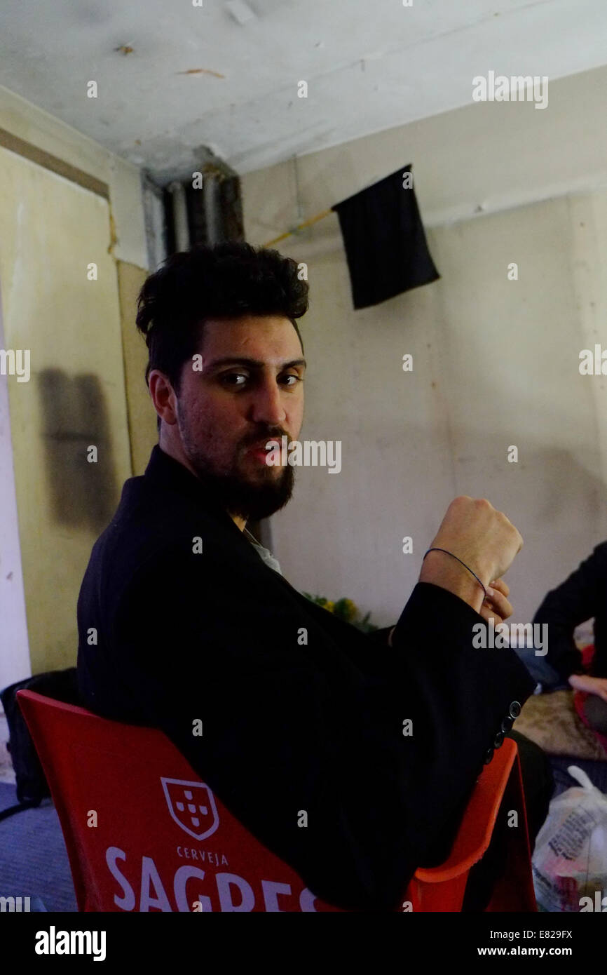 Amir Taaki, creator of Dark wallet is filmed by Alex Winter for upcoming  movie Deep Web: The Untold Story of Bitcoin and The Silk Road Stock Photo -  Alamy