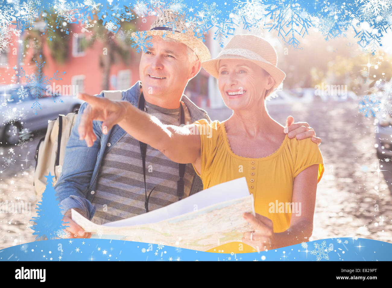 City map showing tourist hi-res stock photography and images - Alamy