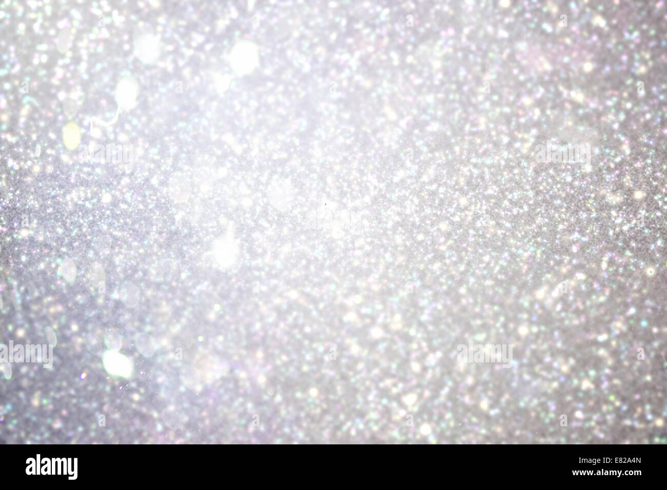 Shimmering light design in silver Stock Photo Alamy