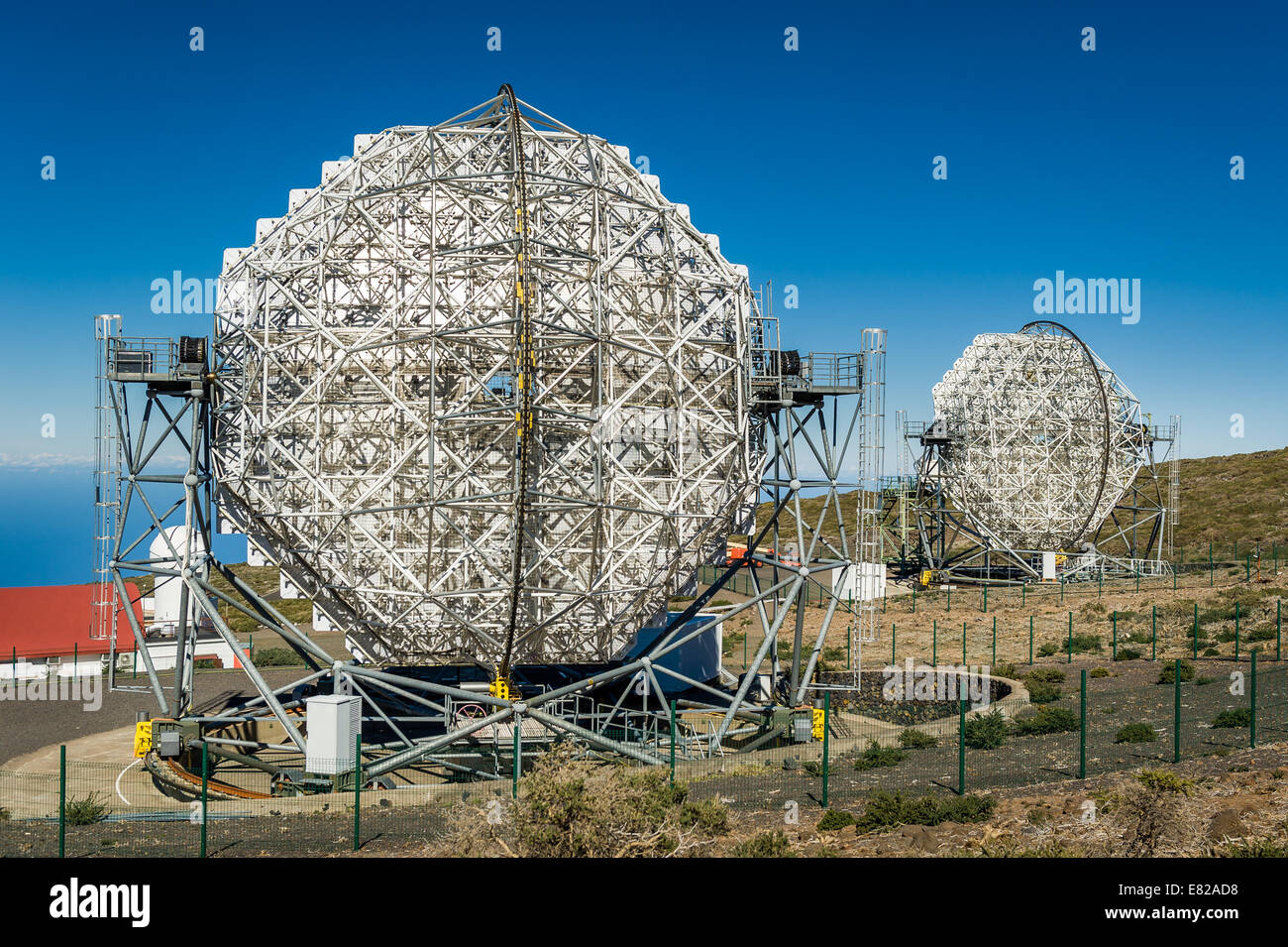 La Palma observatory Stock Photo