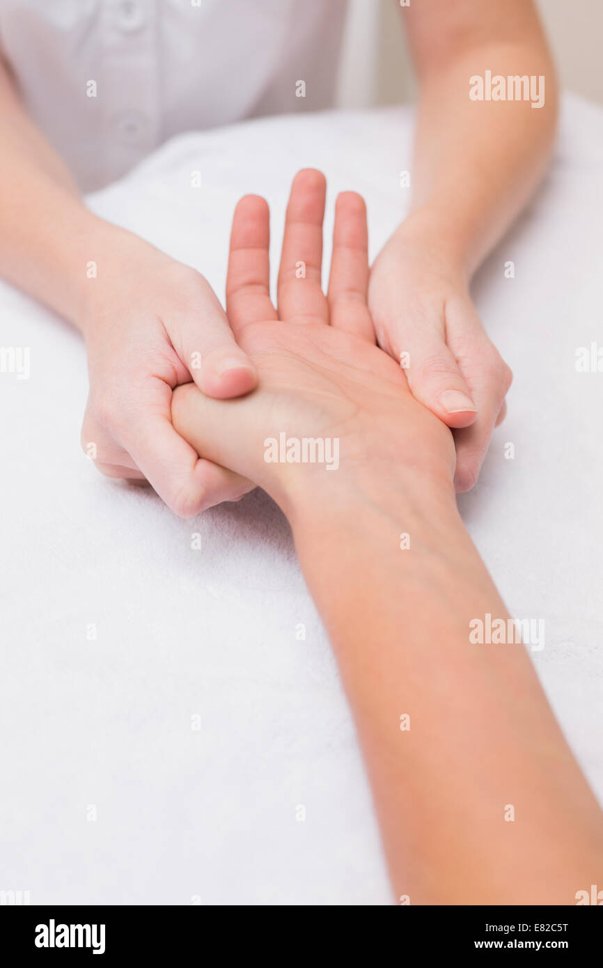 Close hand massage hi-res stock photography and images - Alamy
