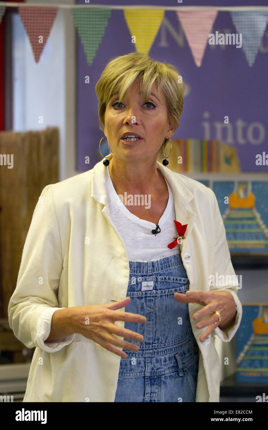 Dame Emma Thompson DBE a British English author, film star, actor