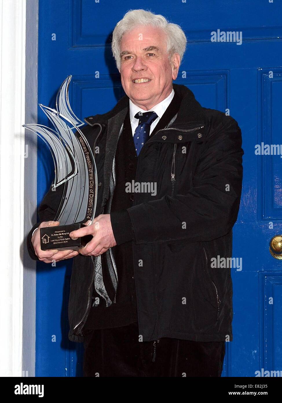 Freedom of Dublin City ceremony at Mansion House Round Room Featuring