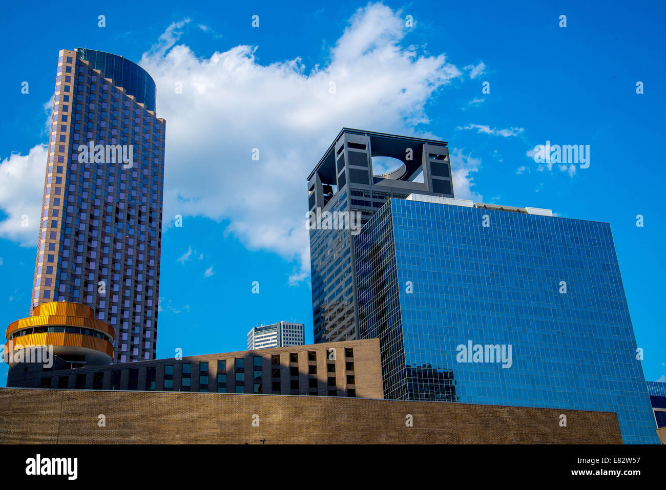 Buildings in downtown Houston, Texas Stock Photo Alamy