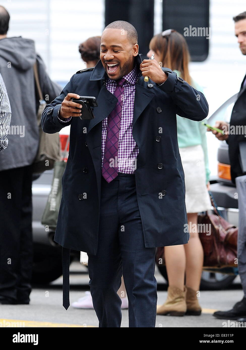 'Scandal' star Columbus Short spotted on set in downtown Los Angeles ...