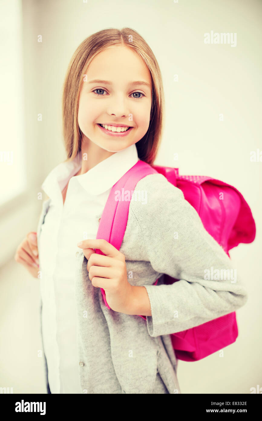happy and smiling teenage girl Stock Photo - Alamy