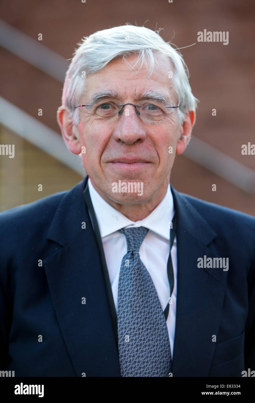 Jack Straw-MP for Blackburn and former Home and Foreign secretary Stock Photo