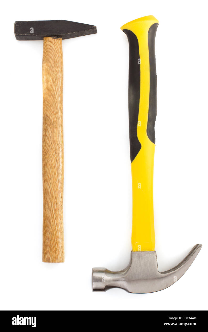 hammer tool isolated on white background Stock Photo - Alamy