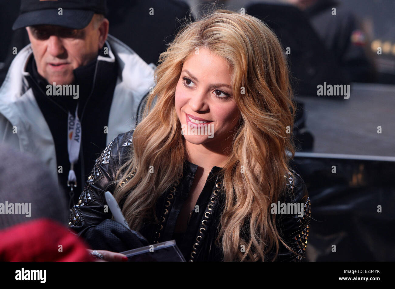 Shakira peforms live on 'Today' as part of NBC's Toyota Concert Series