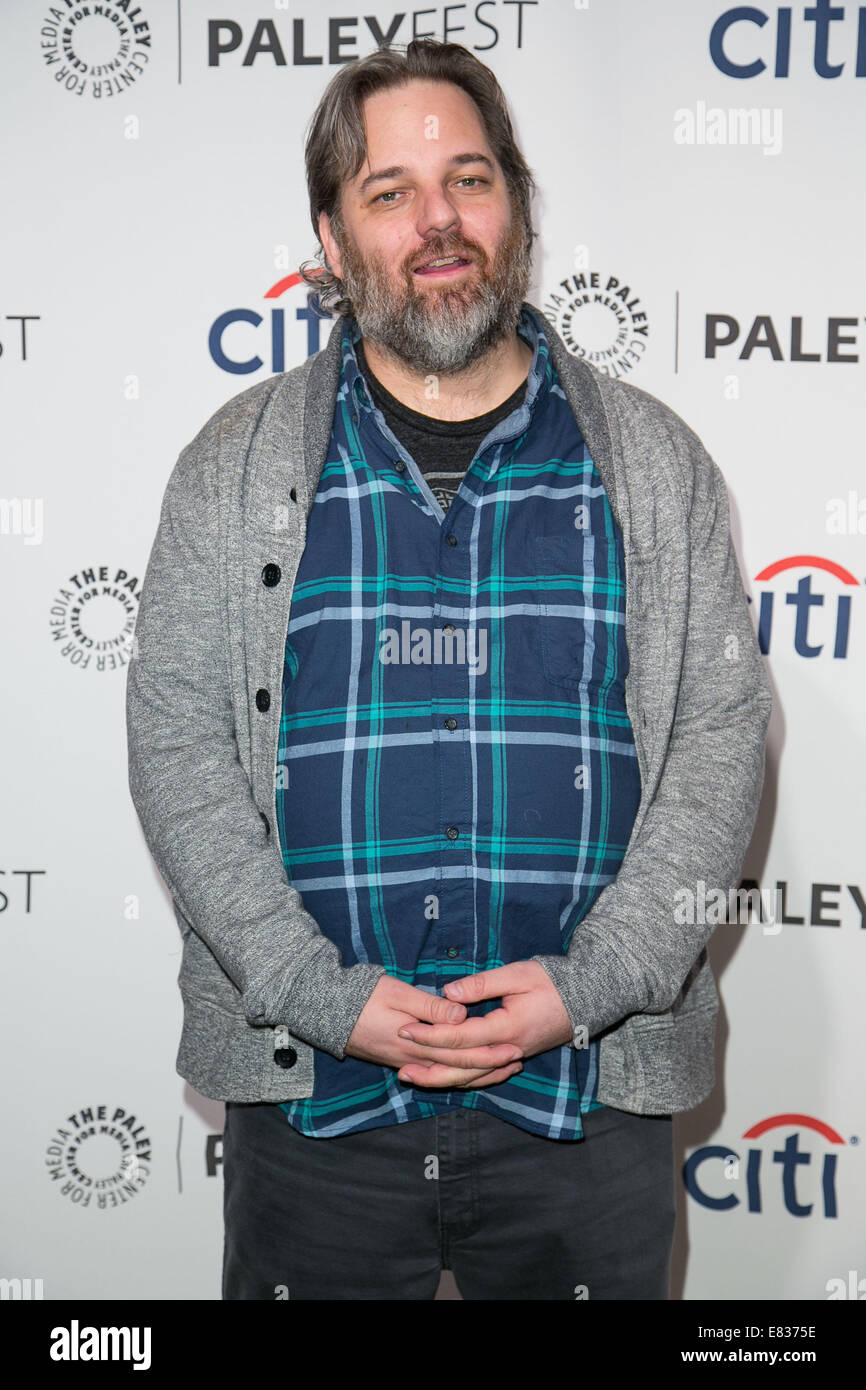 PaleyFest 2014 - 'Community' presentation at The Doby Theatre in Hollywood.  Featuring: Dan Harmon Where: Los Angeles, California, United States When: 26 Mar 2014 Stock Photo