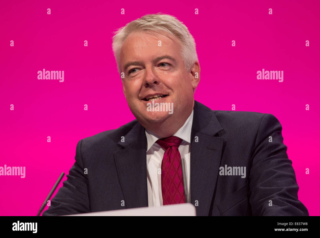 Carwyn Jones-First minister for Wales-Assembly member for Bridgend Stock Photo