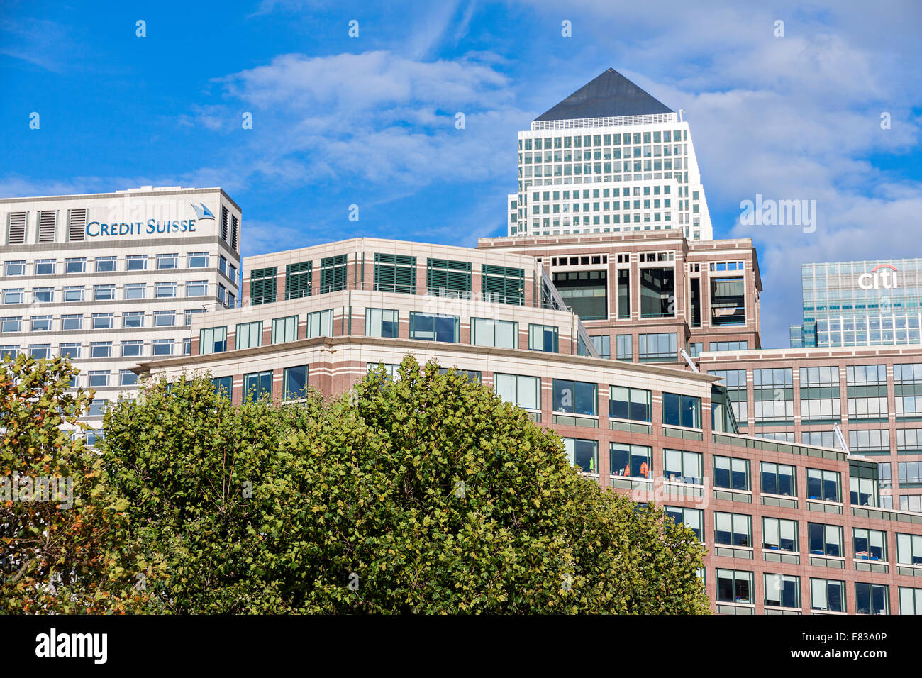 Canary Wharf in London Stock Photo - Alamy