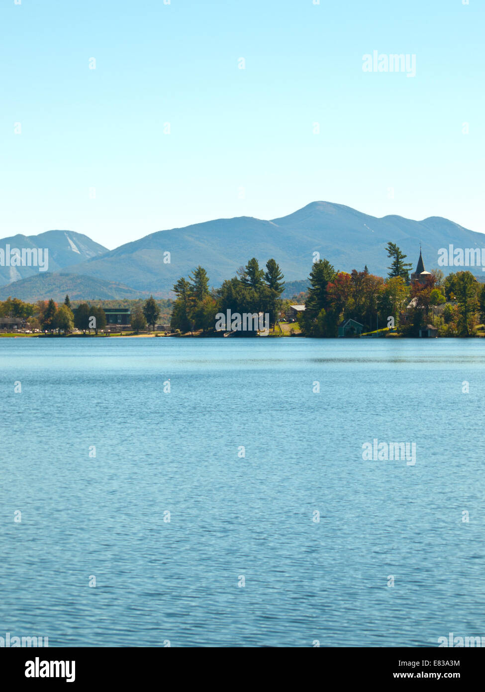 Lake Placid, New York Stock Photo Alamy