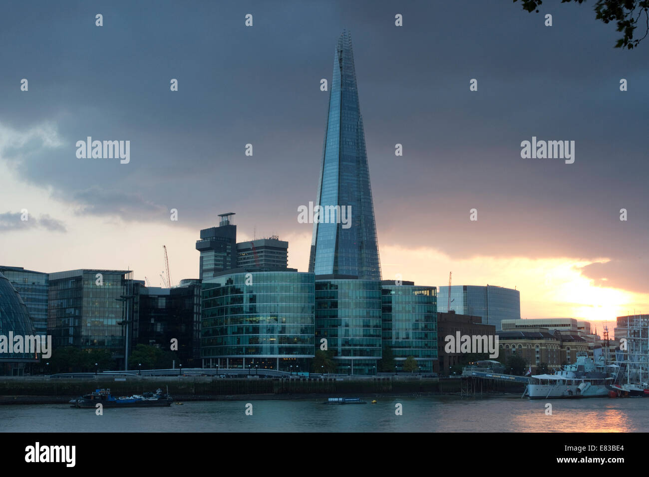The Shard at Sunset in London, England Stock Photo - Alamy