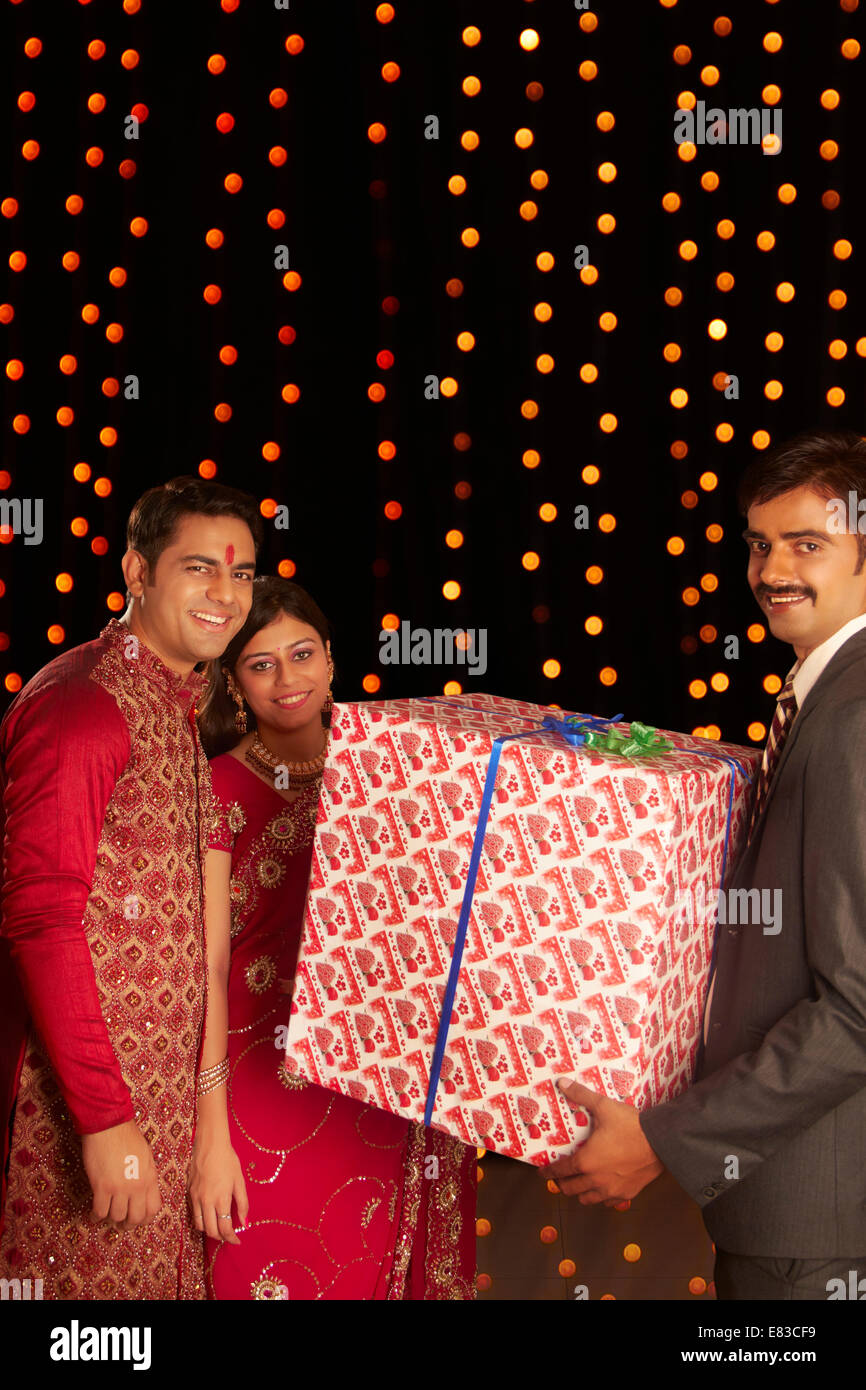 indian Diwali Festival gift Stock Photo