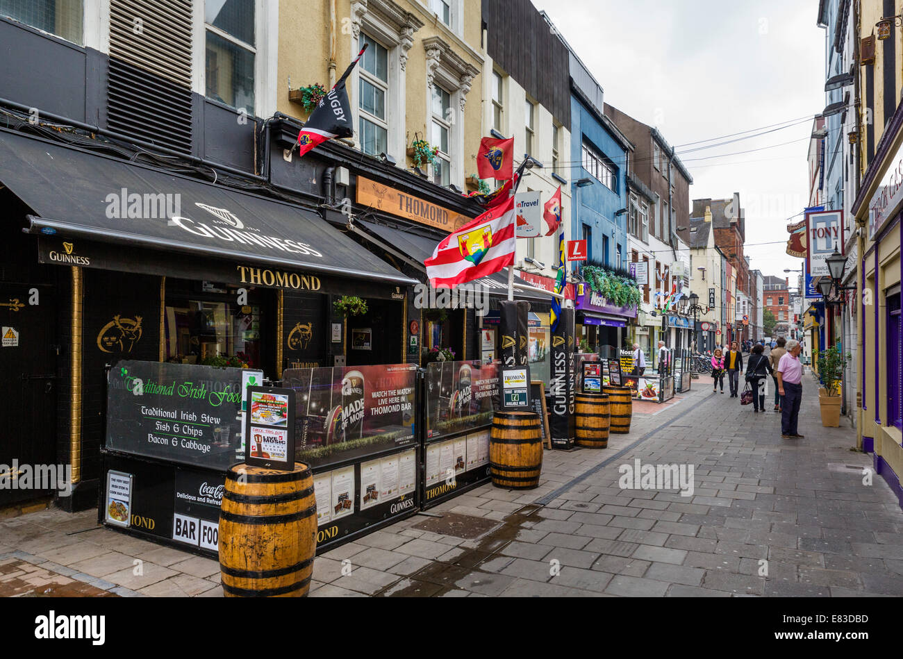 Thomond Bar on Marlborough Street in the city centre, Cork, County Cork, Republic of Ireland Stock Photo
