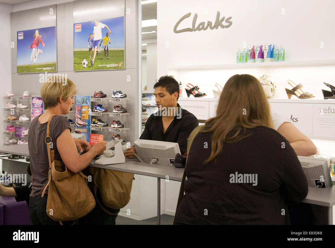 Clarks shoes shop hi-res stock photography and images - Alamy