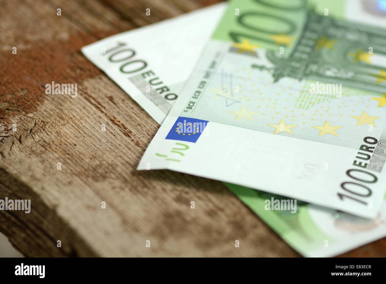Close up macro detail of euro money banknotes Stock Photo - Alamy