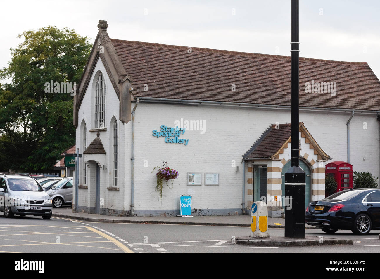 Exterior shot of the Stanley Spencer Gallery, Cookham, Berkshire, UK Stock Photo