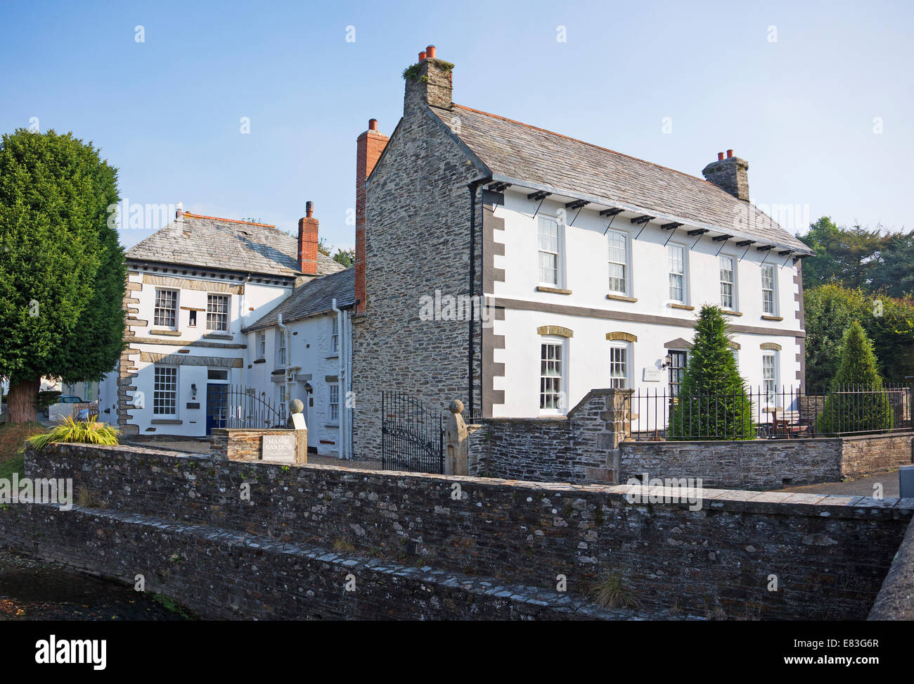 Camelford House, Camelford, Cornwall, UK Stock Photo Alamy