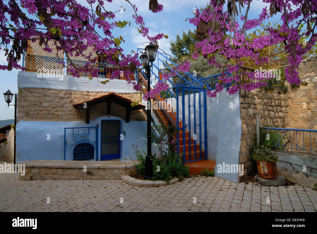 House in Zefat, Israel Stock Photo Alamy