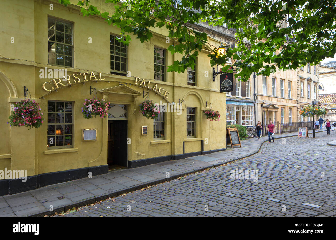 The Crystal Palace Pub in Abbey Green, Bath, Somerset, England, UK Stock Photo Alamy