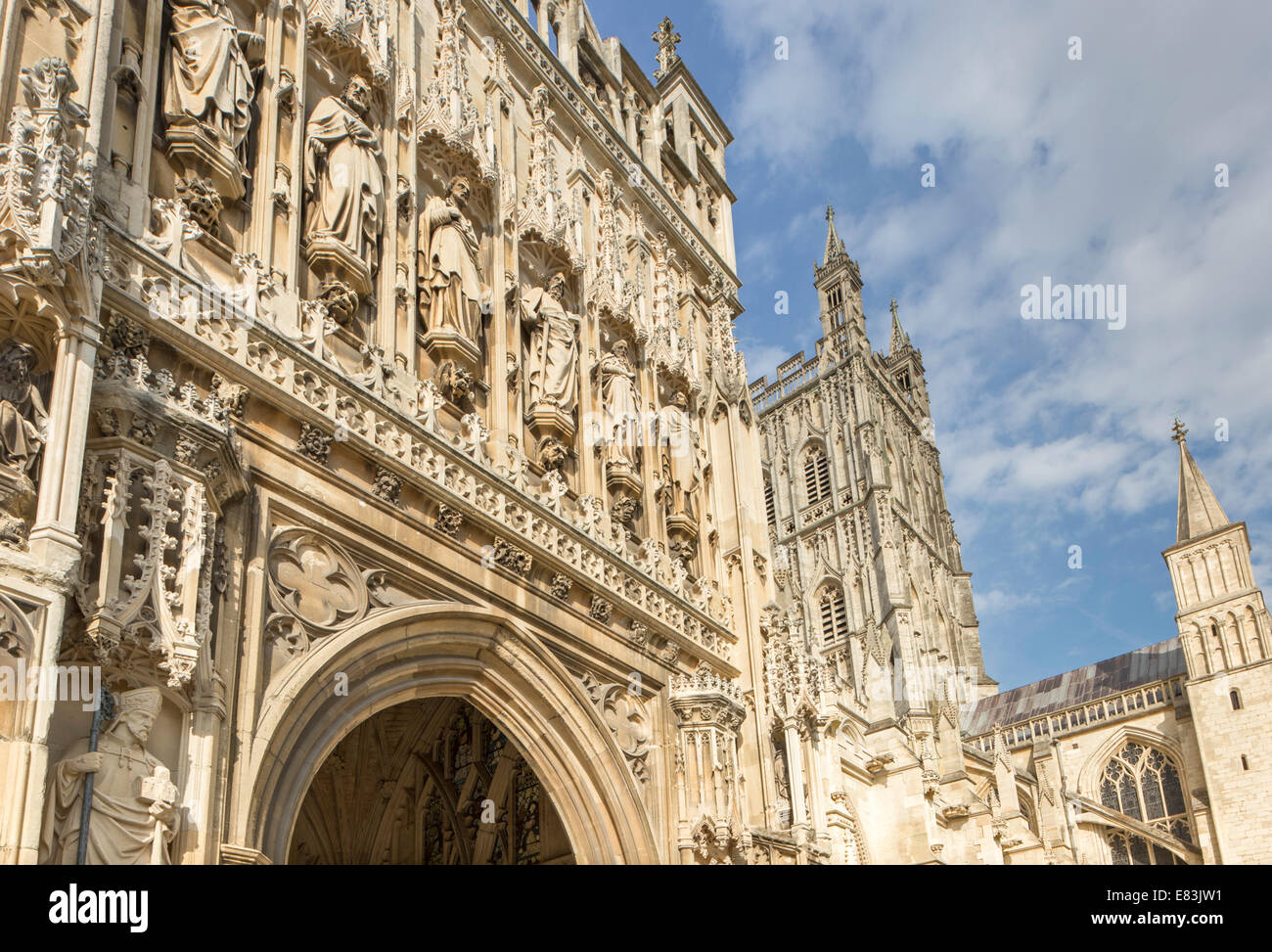 Gloucester Cathedral, Gloucestershire, England, UK Stock Photo