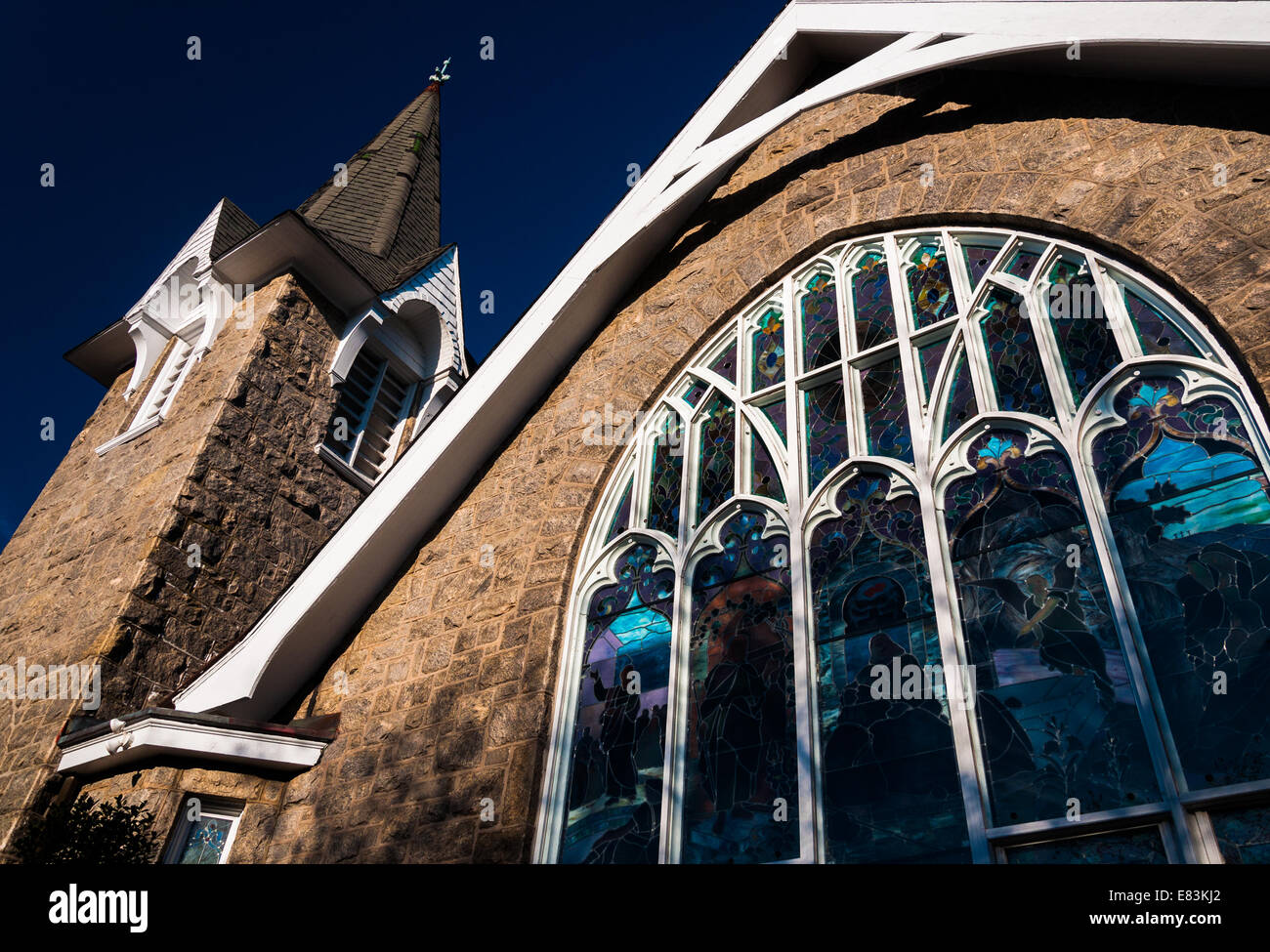Church in Cape May, New Jersey Stock Photo Alamy