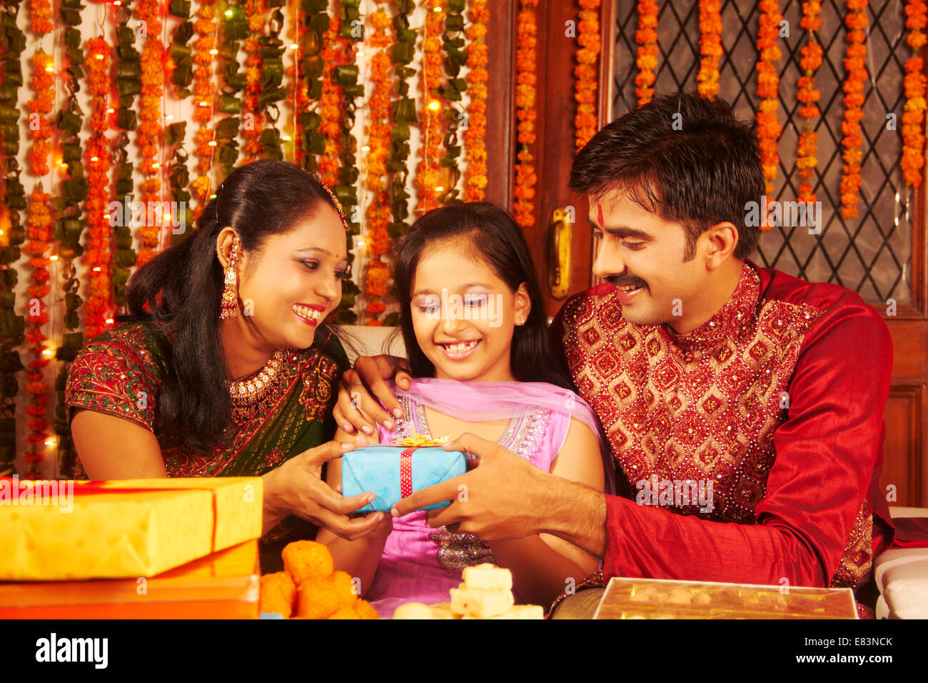 indian diwali Festival gift Stock Photo Alamy