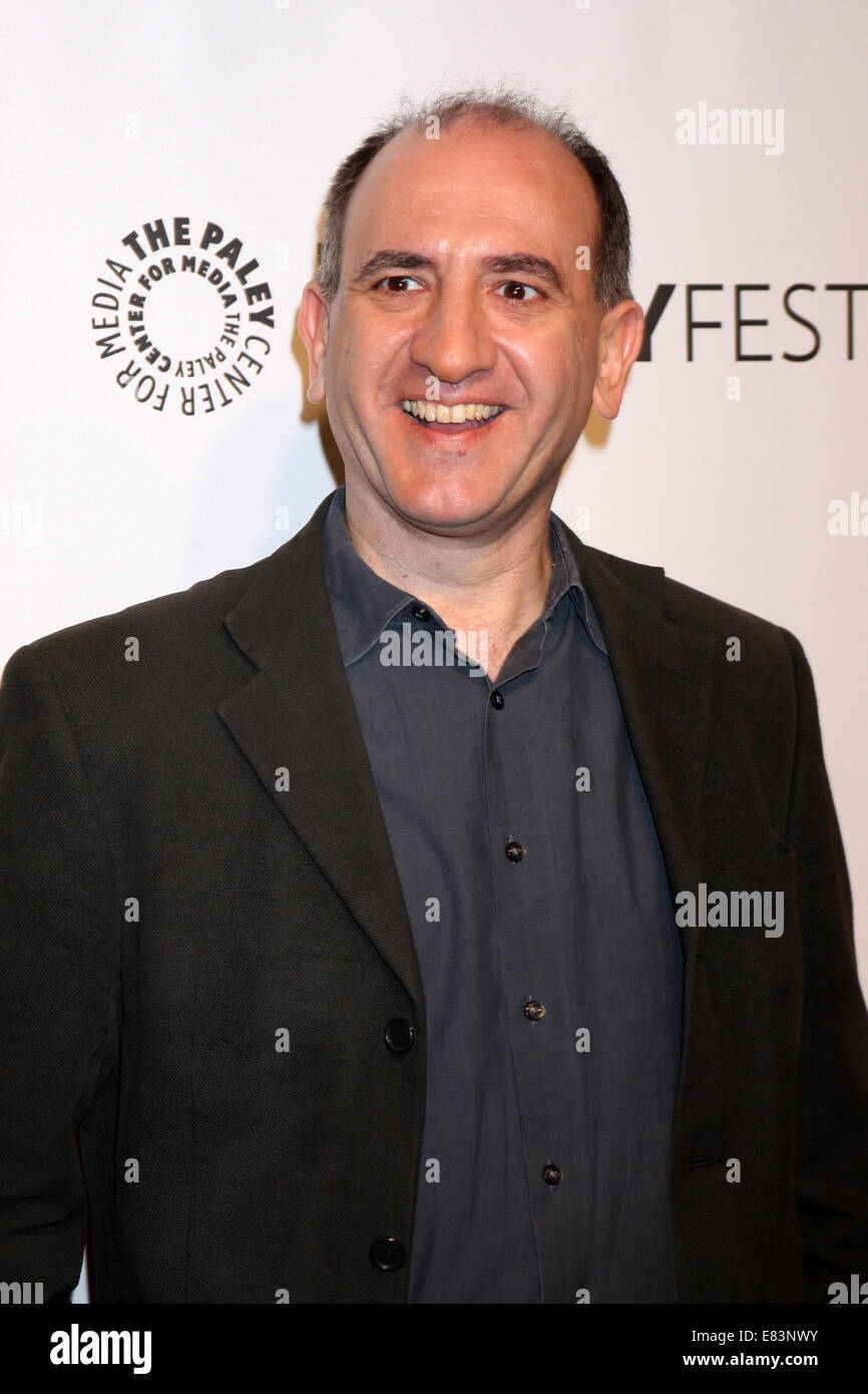 PaleyFest 2014 - 'Veep' presentation at The Doby Theatre in Hollywood.  Featuring: Armando Iannucci Where: Los Angeles, California, United States When: 27 Mar 2014 Stock Photo