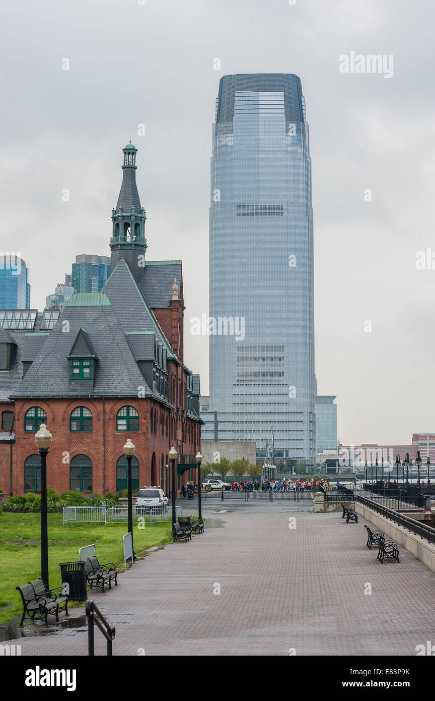 Central Railroad Terminal, Liberty State Park, Jersey City, New Jersey, USA Stock Photo