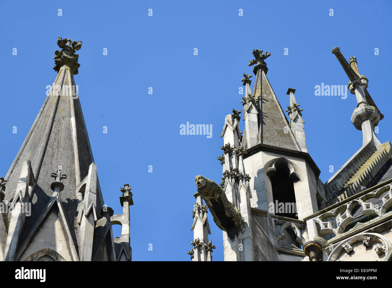 st urban church in troyes, france Stock Photo