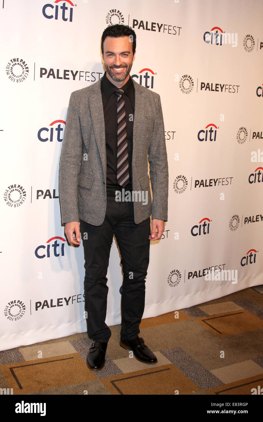 PaleyFest 2014 - 'Veep' presentation at The Doby Theatre in Hollywood.  Featuring: Reid Scott Where: Los Angeles, California, United States When: 27 Mar 2014 Stock Photo