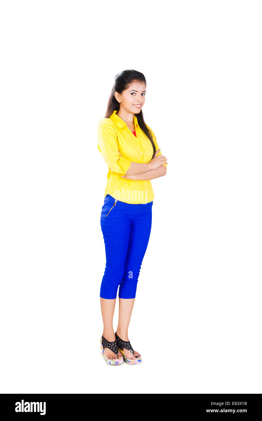indian Business Women  Standing  pose Stock Photo