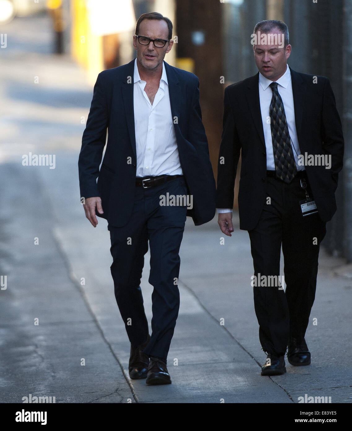 Greg Clark Actor Hollywood, California, USA. 29th Sep, 2014. Clark Greg departs Jimmy ...