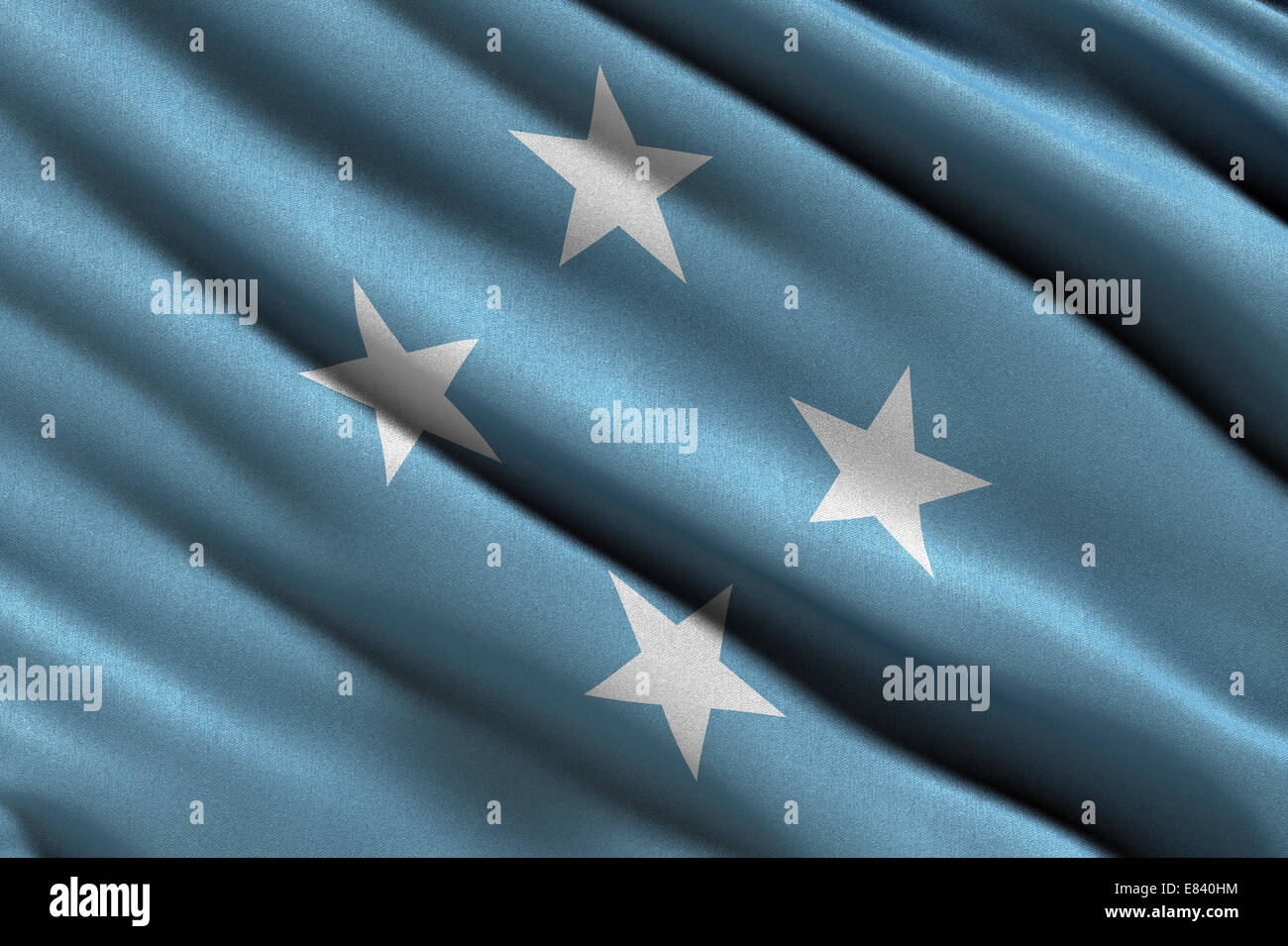 Flag of the Federated States of Micronesia Stock Photo Alamy