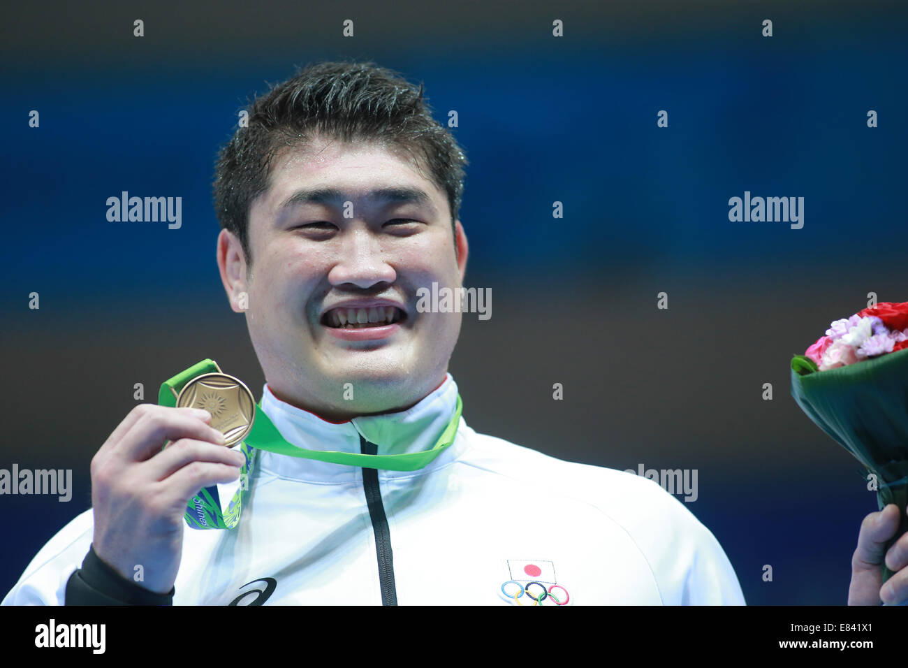 Incheon, South Korea. 29th Sep, 2014. Nobuyoshi Arakida (JPN) Wrestling