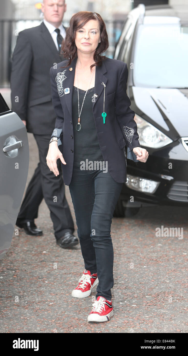 Lisa Stansfield outside ITV Studios Featuring: Lisa Stansfield Where