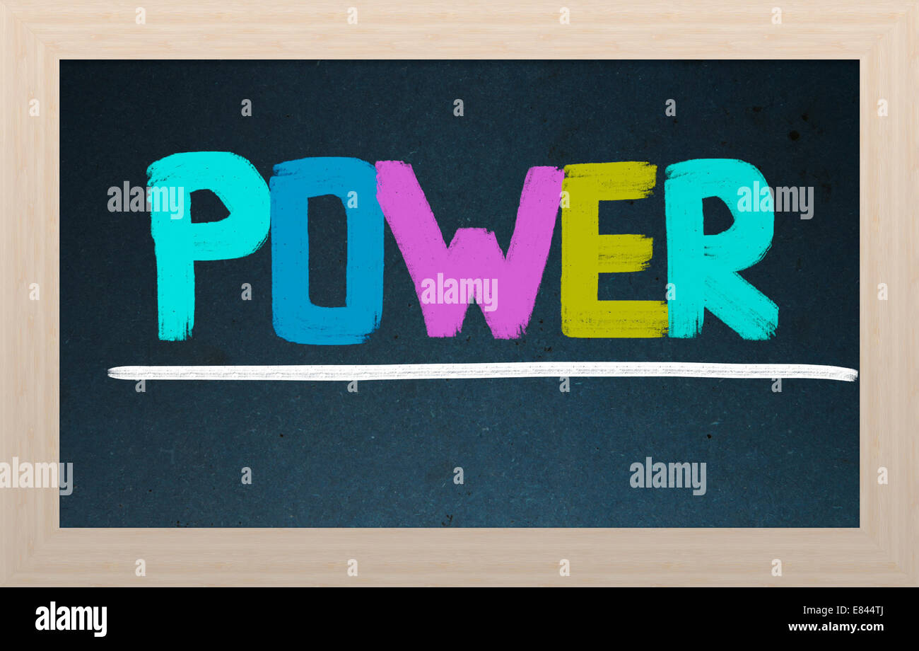 Power Concept Stock Photo