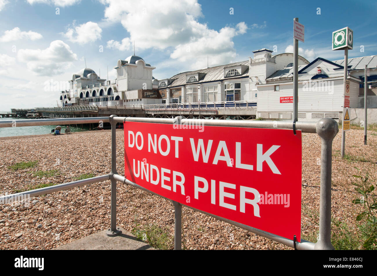 This pier is unsafe hi-res stock photography and images - Alamy
