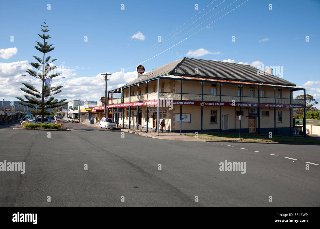 Two story Great Southern Hotel Eden South Coast NSW Australia Stock Photo Alamy Two story Great Southern Hotel Eden South Coast NSW Australia Stock Photo Alamy