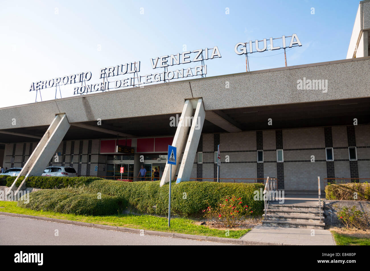 Trieste Airport Stock Photo
