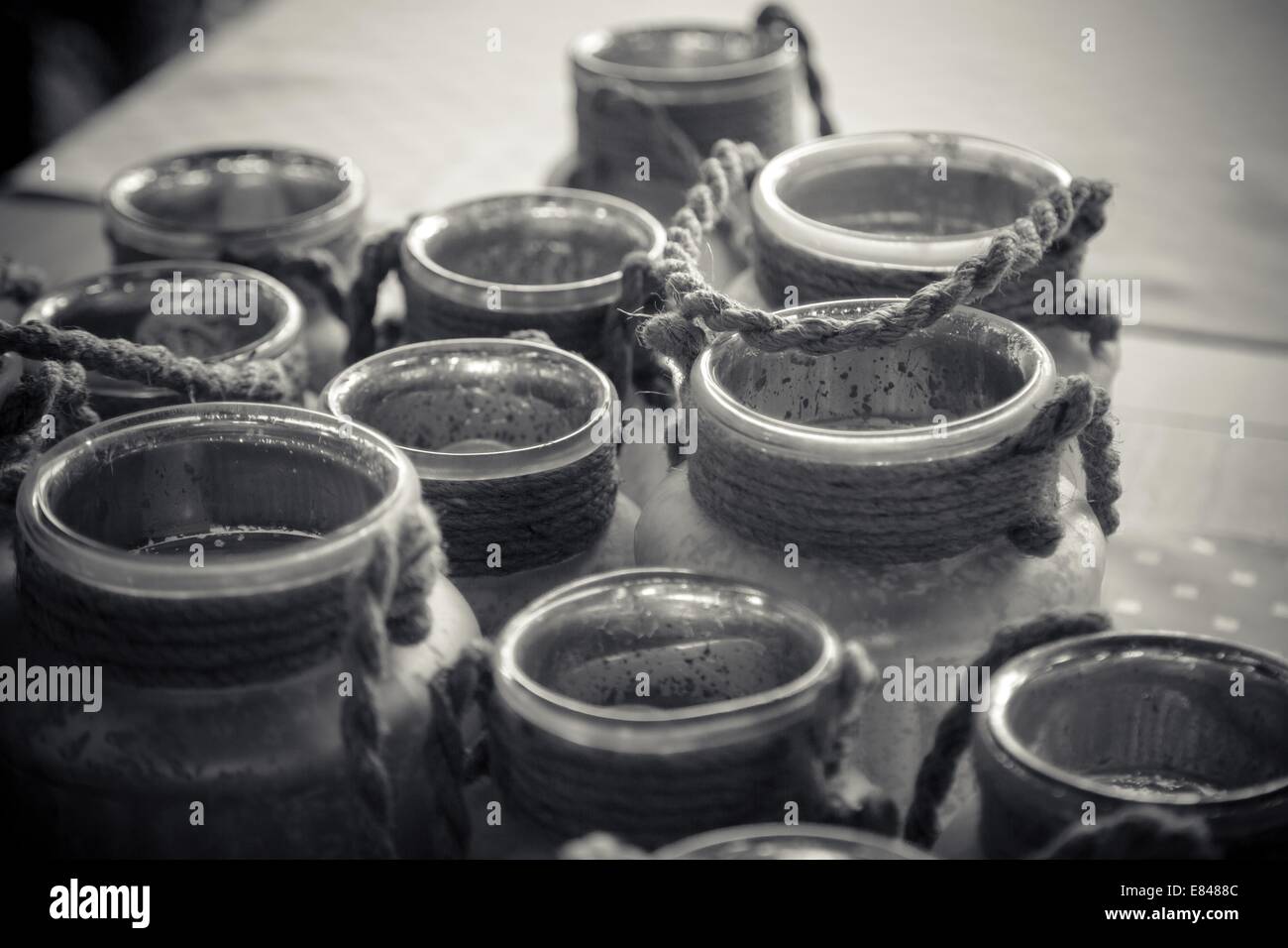 Jar of tools Stock Photo Alamy