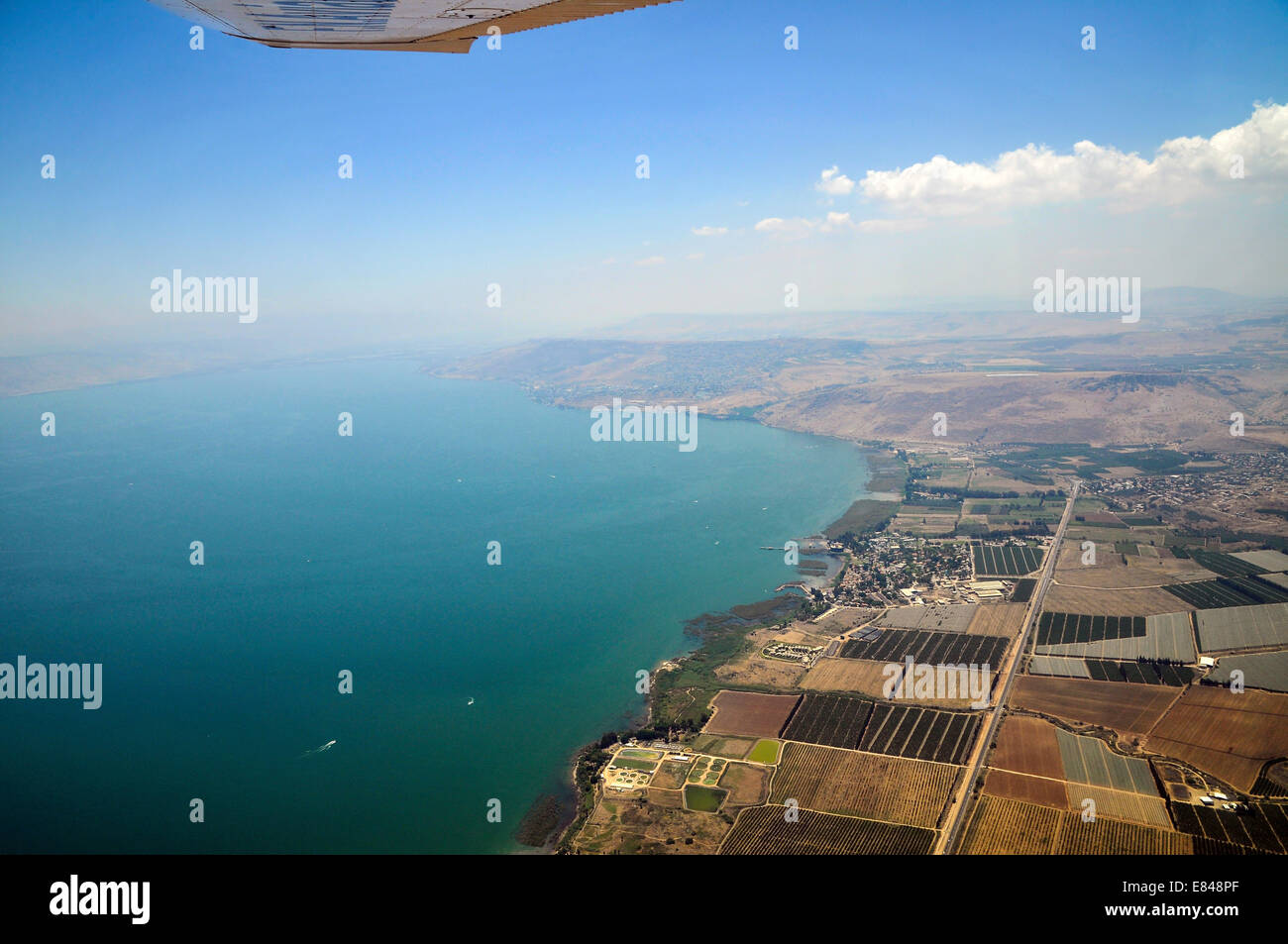 Aerial view of the sea of galilee hi-res stock photography and images ...