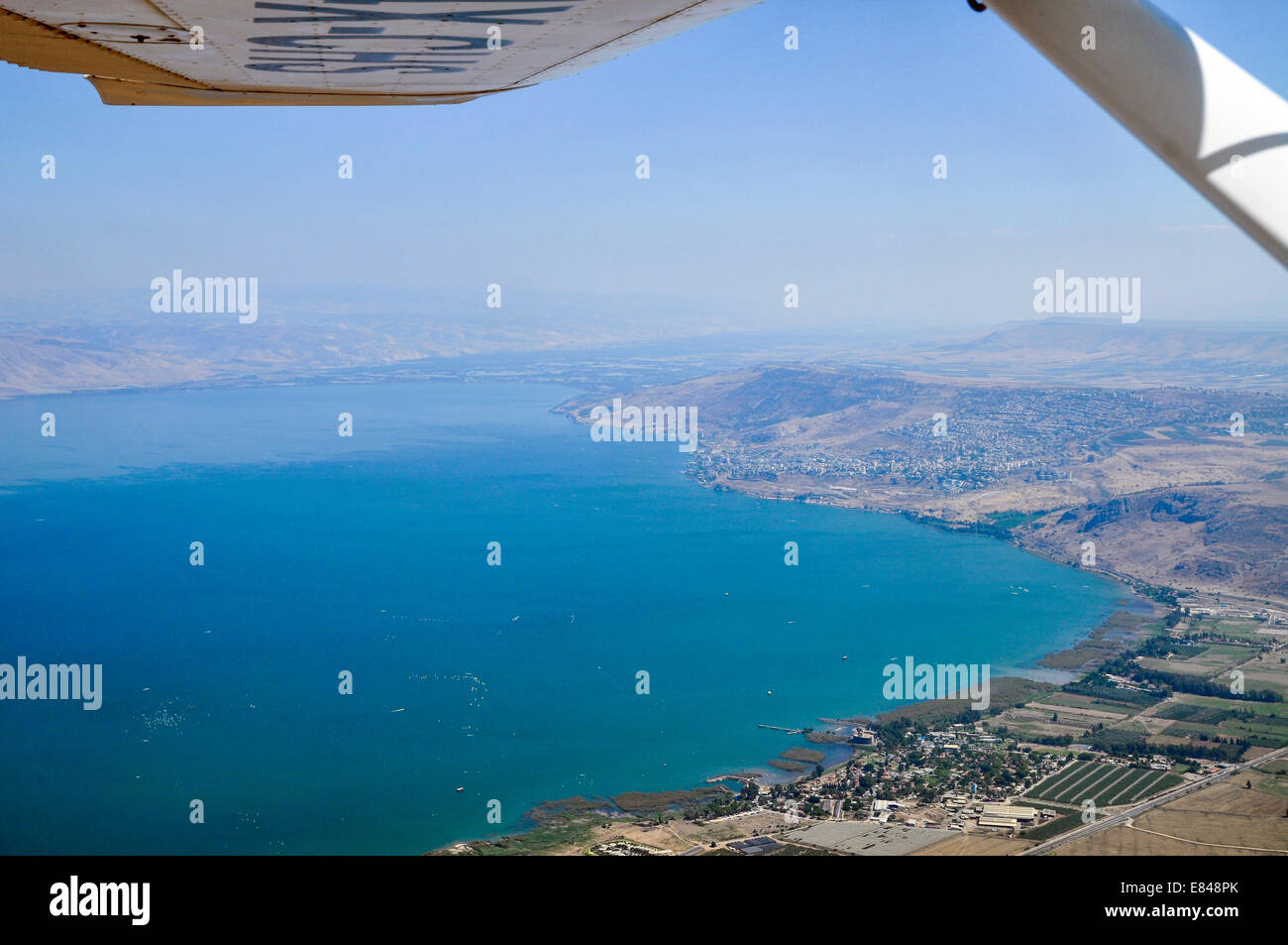 Aerial view of the sea of galilee hi-res stock photography and images ...
