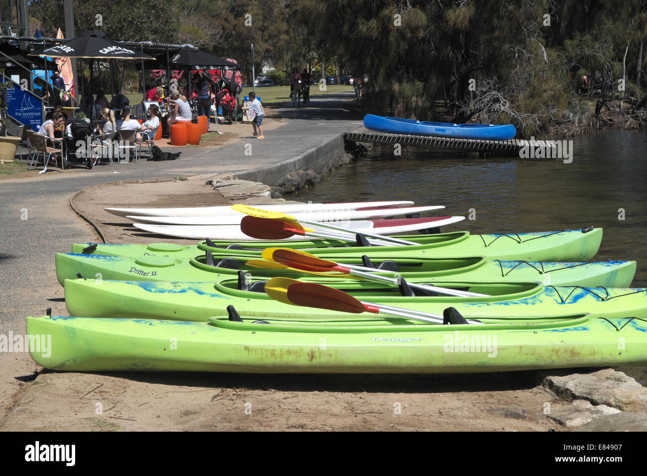 Australia kayak hire hires stock photography and images Alamy