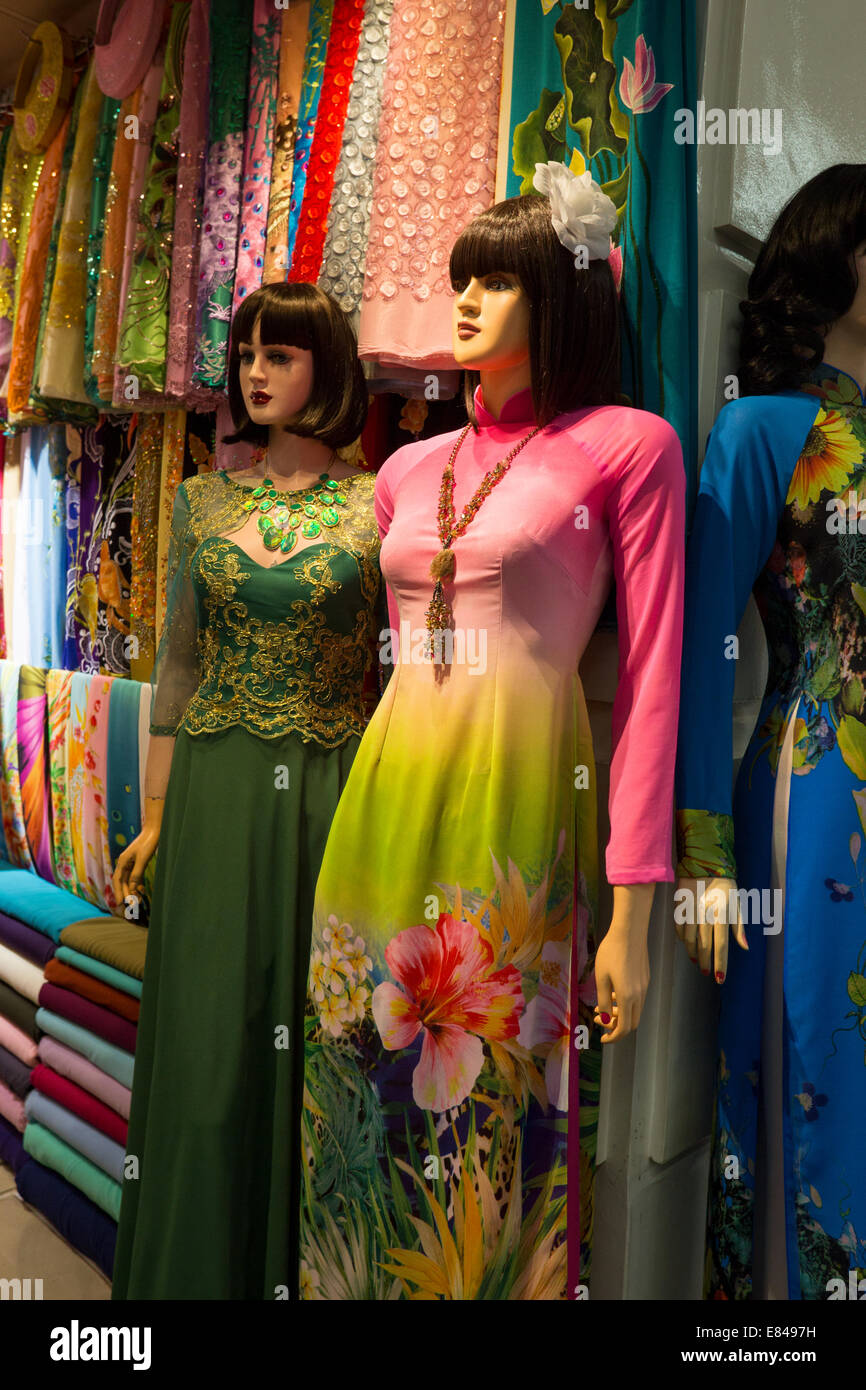 Vietnamese-American clothing store, clothing store, Asian-style clothing, Asian Garden Mall, city of Westminster, Orange County, California Stock Photo